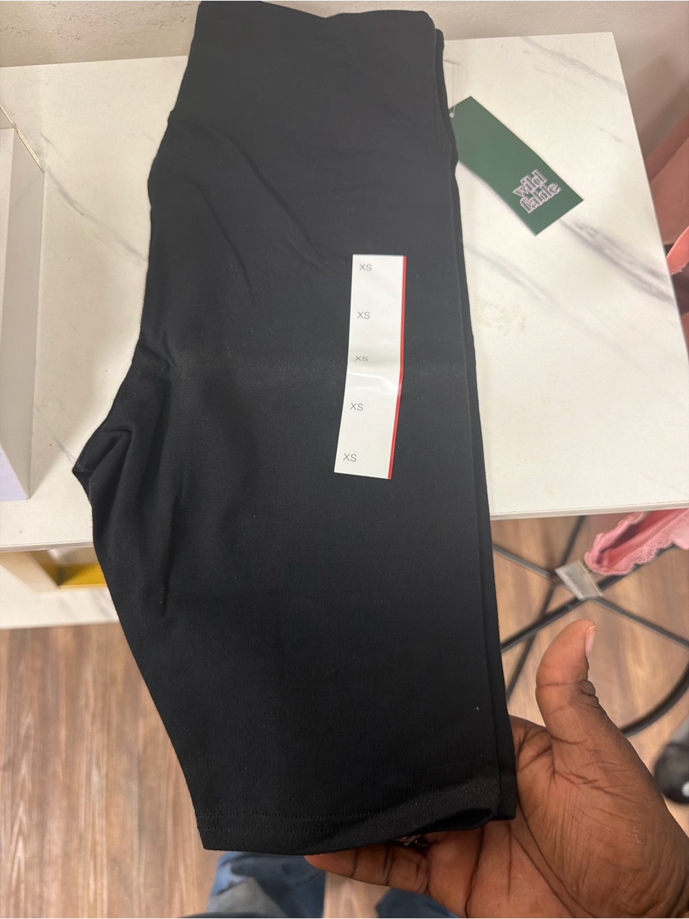 Black Active Leggings - XS